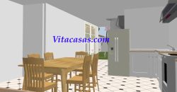 GRAN CHALET ADOSADO – SAN MARTIN DE LA VEGA – MADRID