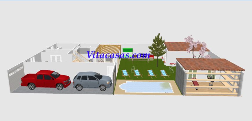 GRAN CHALET ADOSADO – SAN MARTIN DE LA VEGA – MADRID