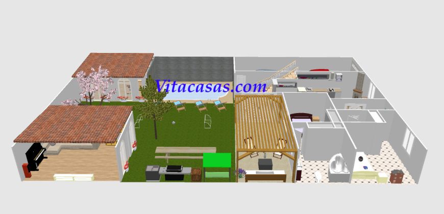 GRAN CHALET ADOSADO – SAN MARTIN DE LA VEGA – MADRID