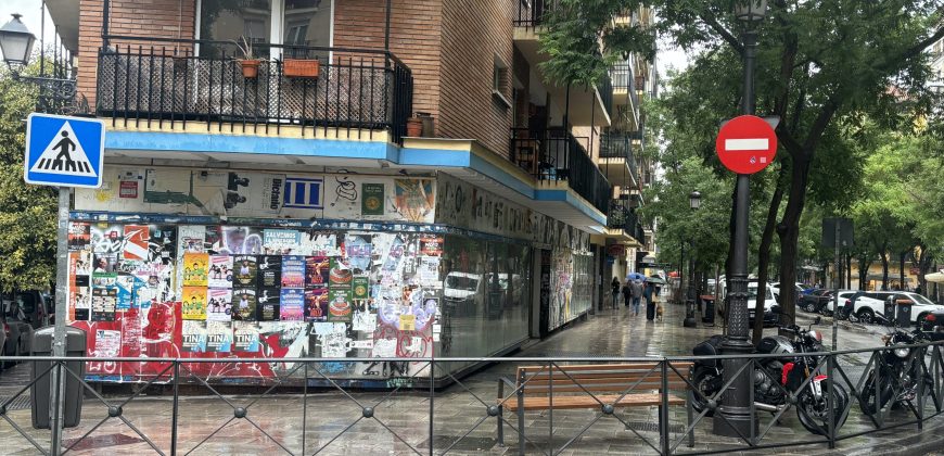 Alquiler Local Calle Argumosa Madrid