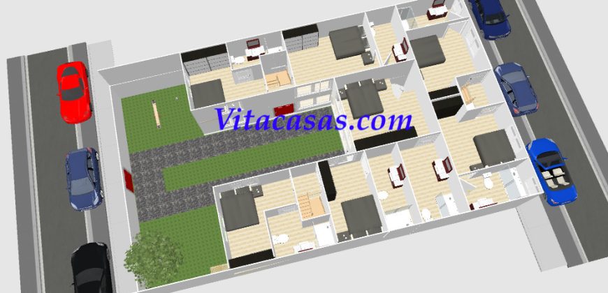 Chalet con 518 m2 de parcela y 311 m2 construidos