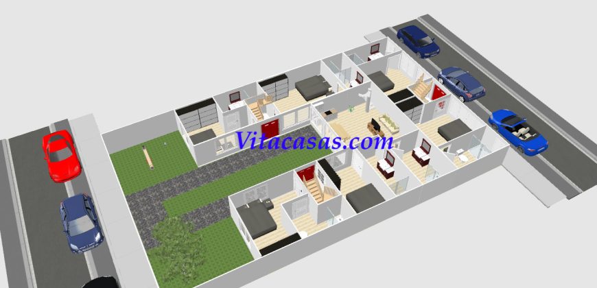 Chalet con 518 m2 de parcela y 311 m2 construidos