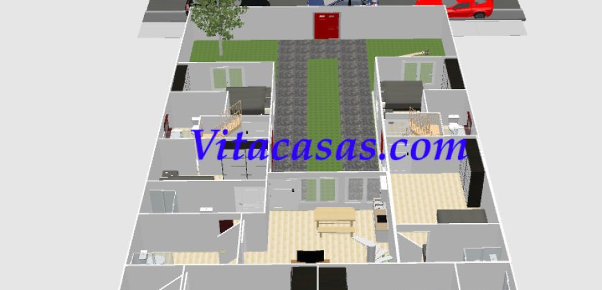 Chalet con 518 m2 de parcela y 311 m2 construidos