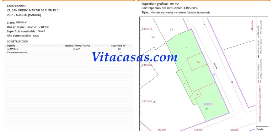Venta de piso en Tirso De Molina. Madrid