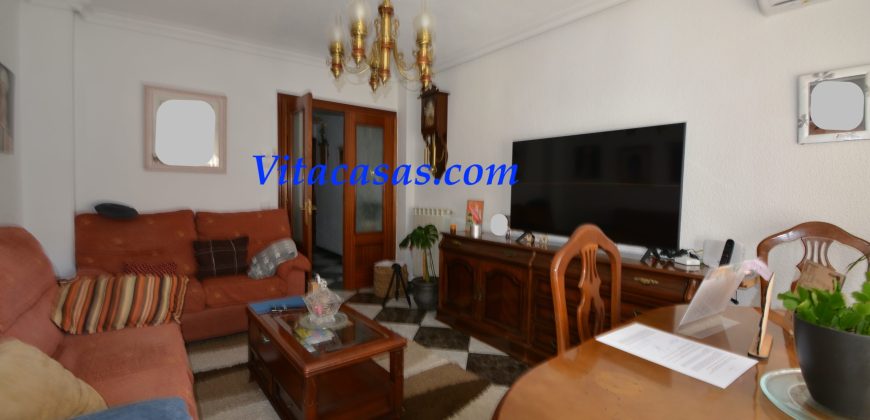 Piso exterior reformado de 83 m² con terraza | 3 dormitorios | Parla | Sin comisión al comprador